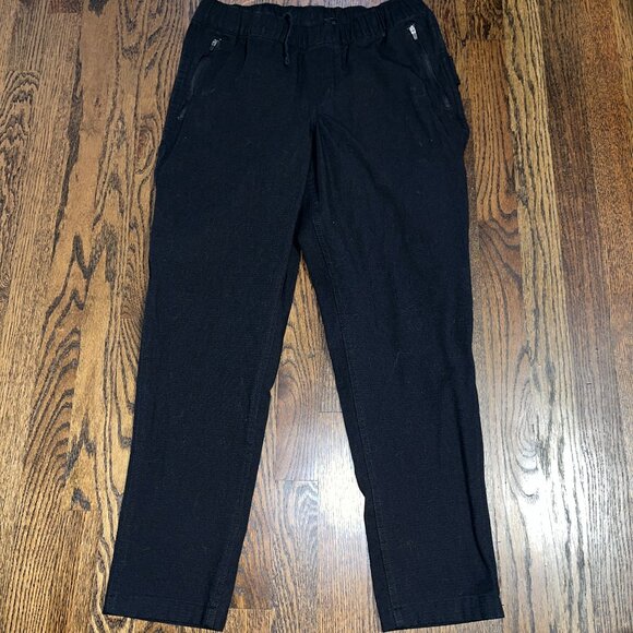 Carhartt women's BN6194-W ripstop jogger scrub pants black relaxed fit small 4/6 - Picture 1 of 7
